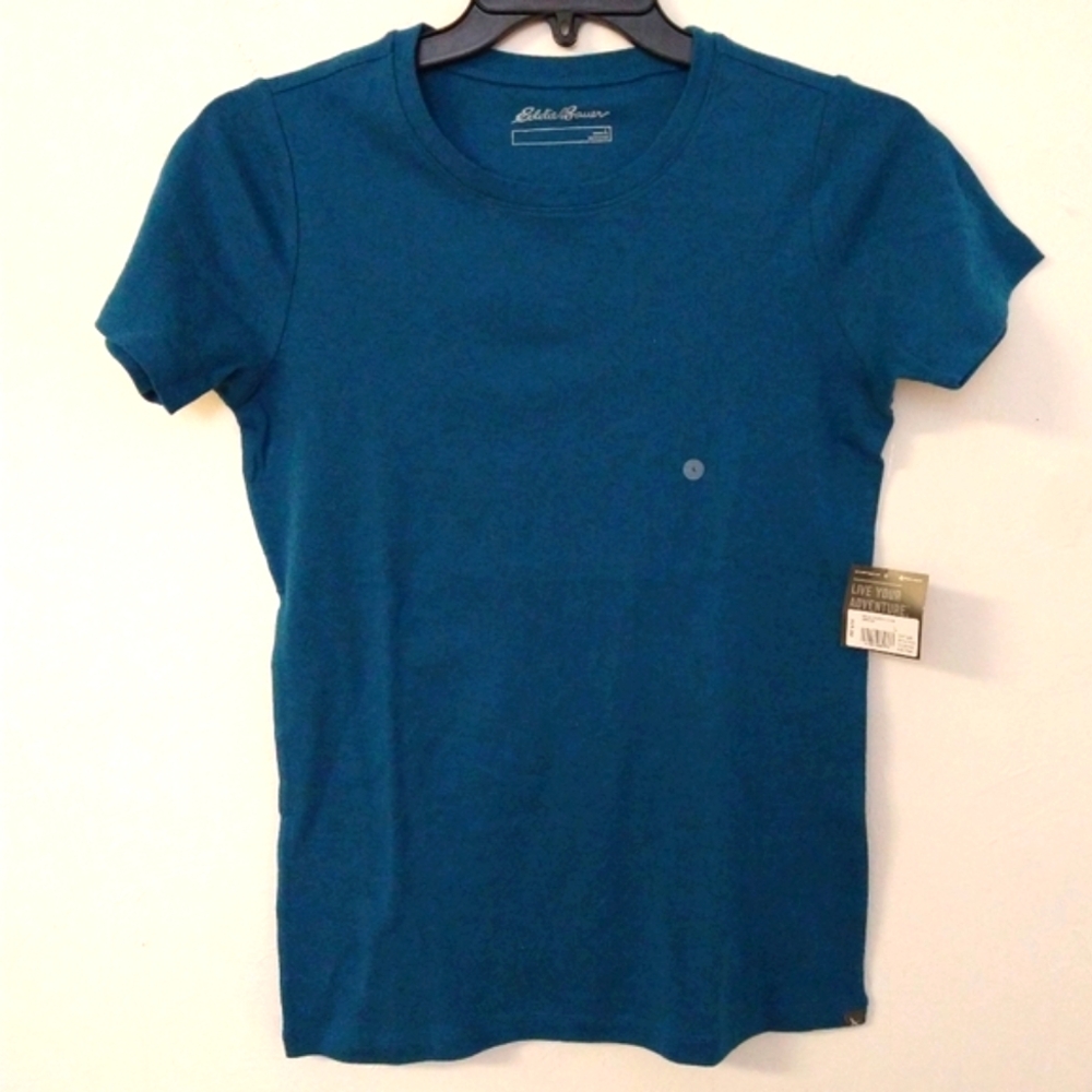 Women's Eddie Bauer Crew Shirt  NWT Size L